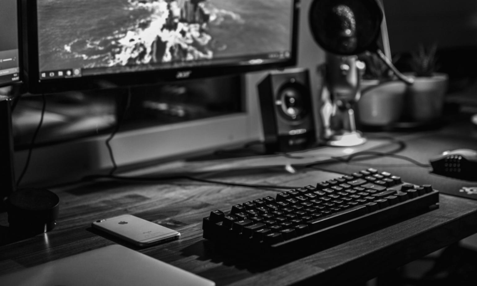 高度な市場分析システムの画面